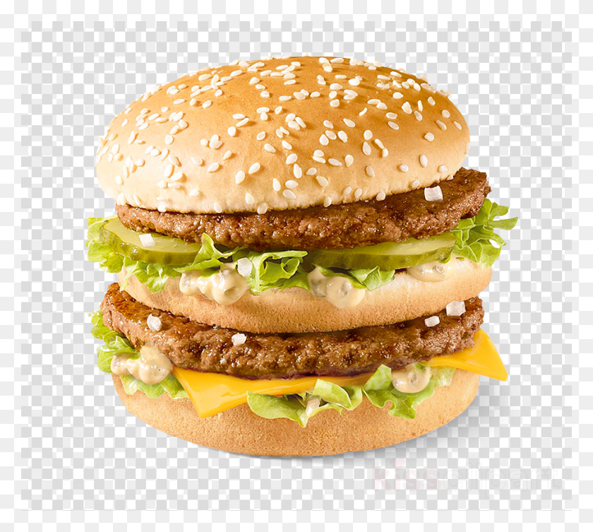 900x800 Mcdonalds Big Mac Clipart Mcdonald39s Big Mac Hamburger, Burger, Food, Plant HD PNG Download