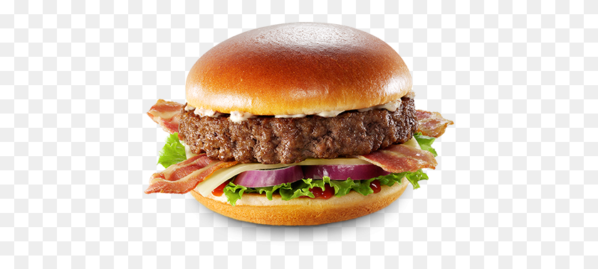437x319 Mcdonalds Burgerfreetoedit Mcdonalds El Clásico, Hamburguesa, Comida, Bun Hd Png