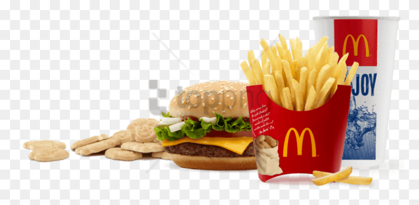 851x383 Mcdonalds Images Background Mcdonald Meals, Burger, Food, Fries HD PNG Download