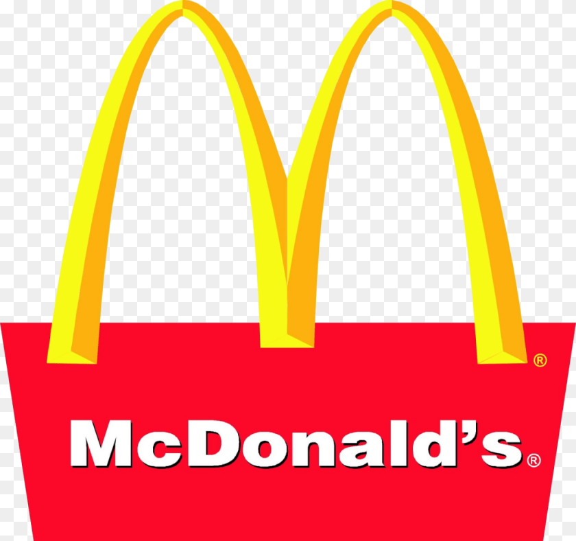 Mcdonalds Logo Transparent Vector Clipart, Bag PNG