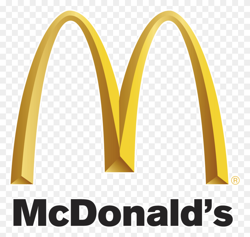 1262x1189 Mcdonalds Vector Log Логотип Mcdonalds Word, Символ, Товарный Знак, Кран Для Раковины Png Скачать