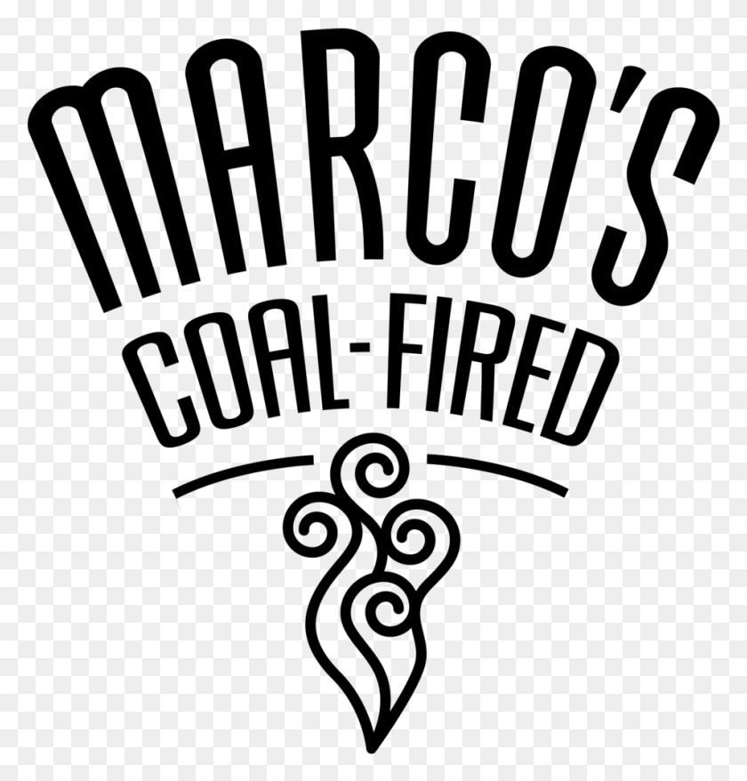 949x996 Mcfp Logo All Black Marco39s Coal Fired 02 Marcos Coal Fired Pizza Denver, Gray, World Of Warcraft HD PNG Download