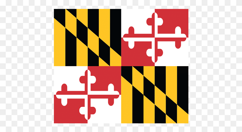 468x399 Descargar Png / Bandera De Maryland Png