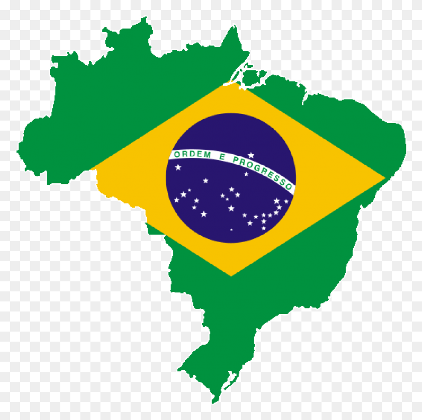 1400x1394 Mdf Tecnologia Is Expanding So We Are Looking For Brazil Flag Map, Plot, Diagram, Atlas HD PNG Download