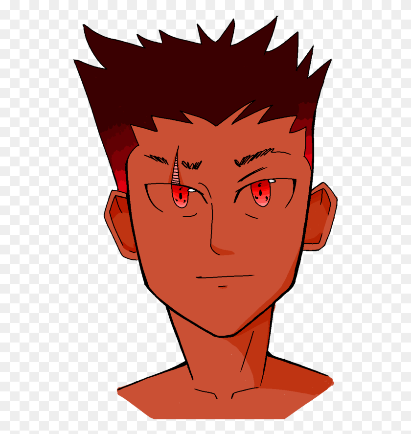 543x827 Yo Con Sharingan De Dibujos Animados, Cara, Persona, Humano Hd Png