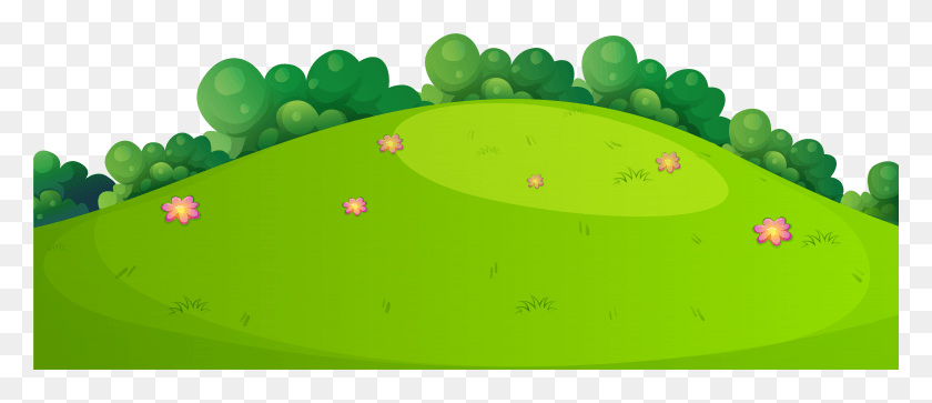 8001x3112 Meadow Cartoon, Green, Plant, Graphics HD PNG Download