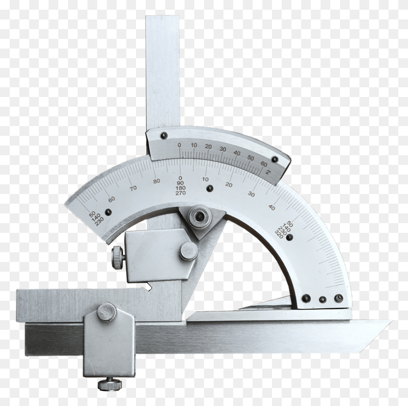 794x791 Measuring Mechanical Ruler Vernier Protractor Angle Calipers, Sink Faucet, Tool, Machine HD PNG Download