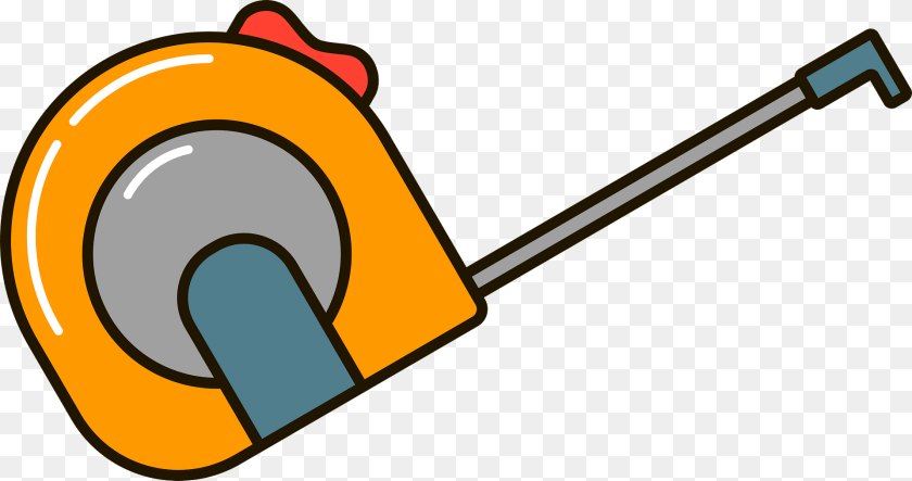Measuring Tape Device Clipart PNG