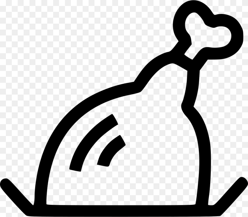Meat, Stencil, Bow, Weapon PNG