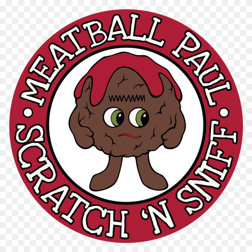 1015x1015 Meatball Sub Whiffer Stickers Scratch Amp Sniff Stickers British Society Of Perfumers Logo, Symbol, Trademark, Label HD PNG Download