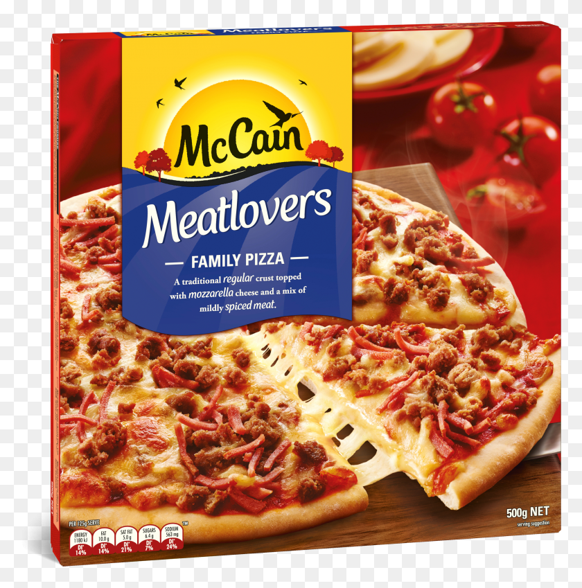 2750x2785 Pizza De La Familia Meatlovers Hd Png