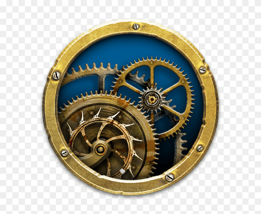 630x630 Descargar Png Reloj Mecánico 3D En La Mac App Store Ingeniería 3D Icono, Máquina, Engranaje, Torre Del Reloj Hd Png