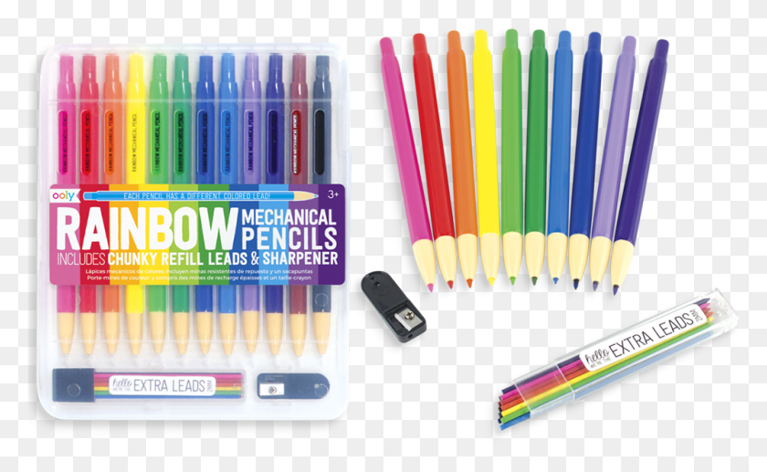 1001x587 Mechanical Colored Pencils, Marker, Mobile Phone, Phone HD PNG Download