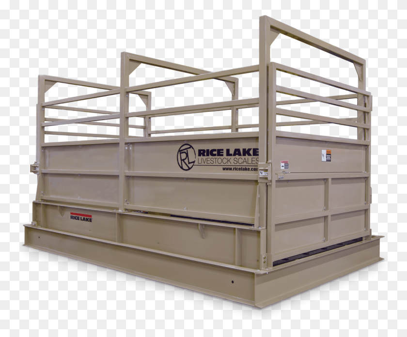 1761x1437 Mechanical Stationary Livestock Scale, Furniture, Bed, Railing HD PNG Download