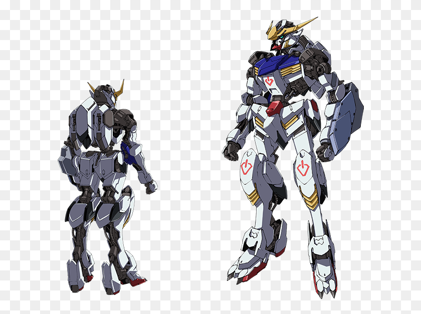 612x567 Mecánica De Gundam Barbatos 1Er Forma, Robot, Persona, Humano Hd Png