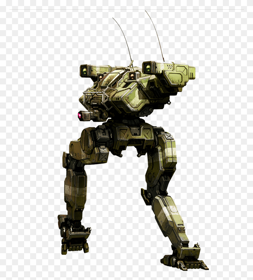 867x967 Mechwarrior Online Battletech Flea, Робот, Игрушка, Экран Hd Png Скачать