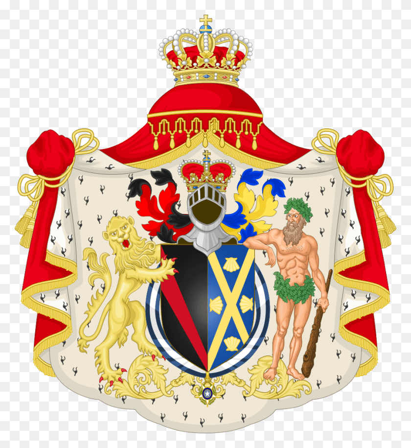893x979 Descargar Png Escudo De Armas De Mecklenburg Schwerin, Persona, Pastel De Cumpleaños, Pastel Hd Png