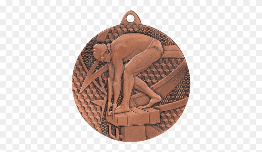 382x426 Medal, Bronze, Wood, Plant HD PNG Download