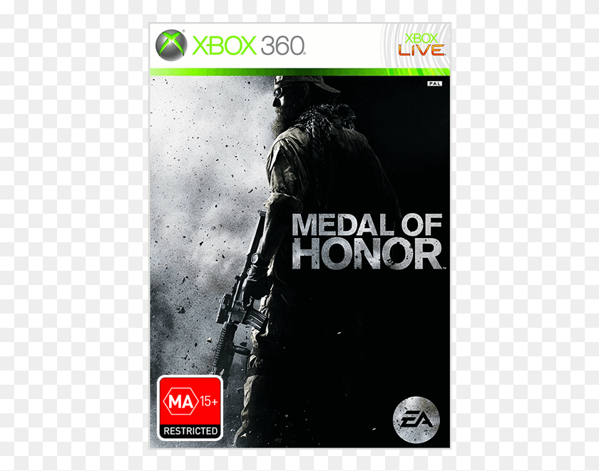 428x601 Medal Of Honor 2010 Pc, Person, Human, Advertisement HD PNG Download