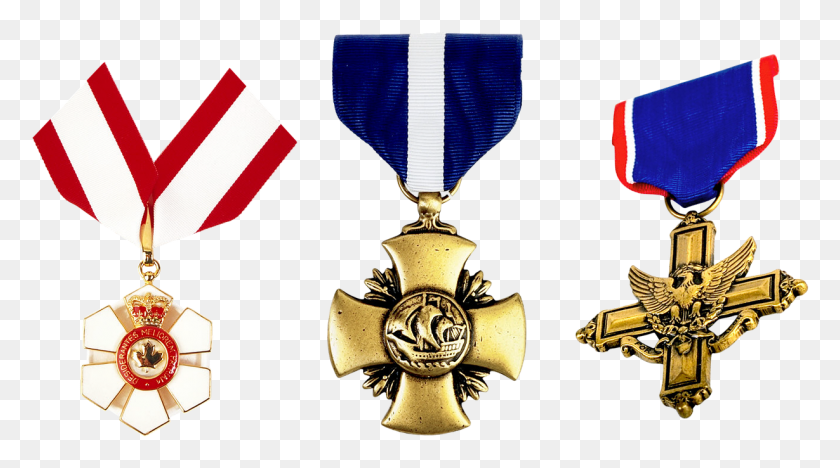 1229x644 Medal Order Honors Cross Eagle Image Medal, Gold, Trophy, Symbol HD PNG Download