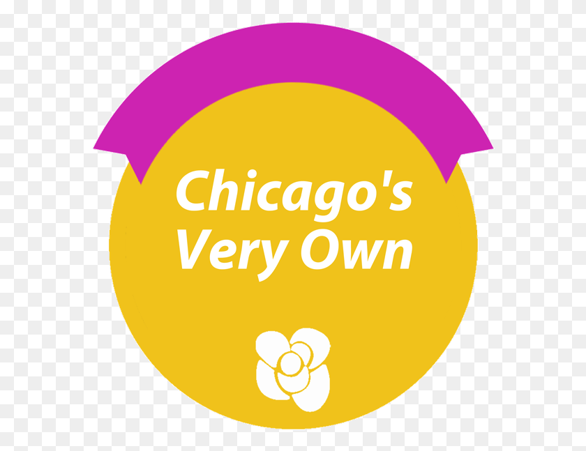 578x587 Descargar Png Media Circle Template Yellow Center Chicagosveryown Circle, Etiqueta, Texto, Logotipo Hd Png