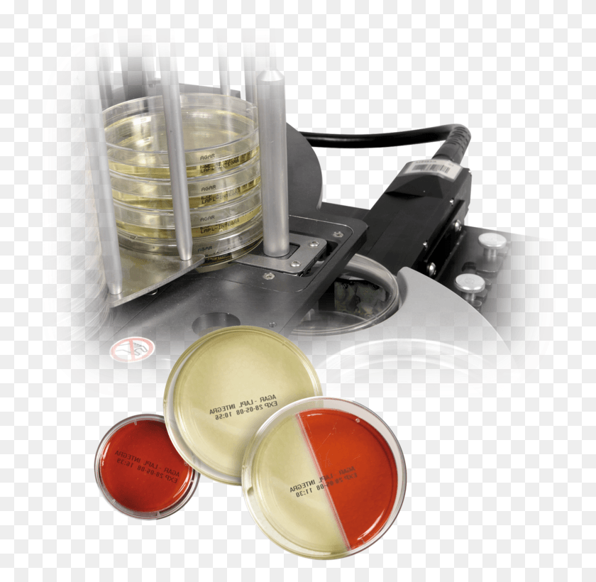 748x760 Mediajet Petri Dish Filler Offers Possibility To Imprint Lipstick, Mixer, Appliance, Coin HD PNG Download