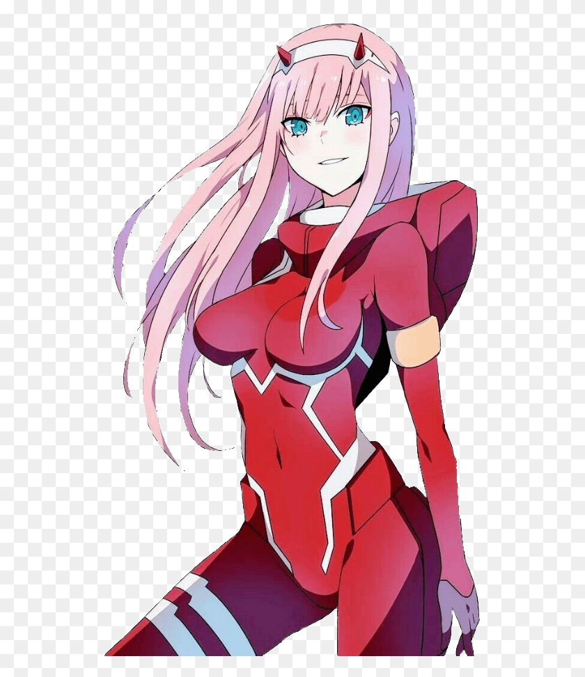 544x913 Mediapng 002 For Those Who Want To Make Cool Wallpapers Zero Two Suit Darling In The Franxx, Manga, Comics, Book HD PNG Download