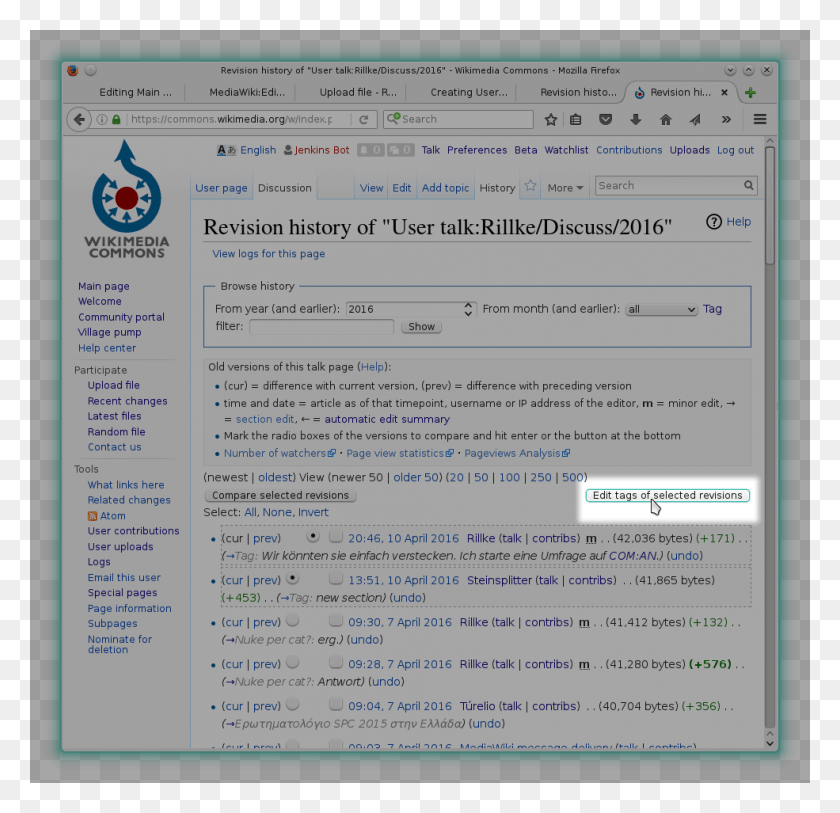 985x951 Descargar Png Mediawiki Editar Etiquetas Botón En Historial, Menú, Texto, Computadora Hd Png