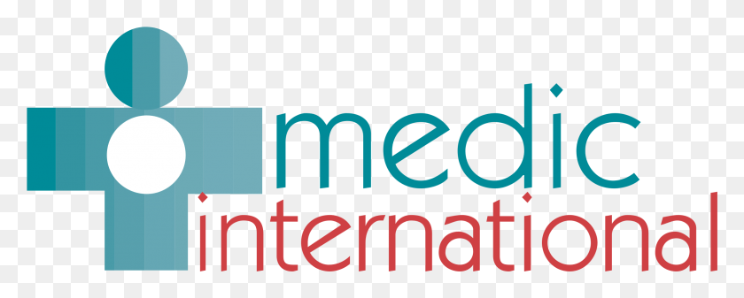 2331x829 Medic International Logo Diseño Gráfico Transparente, Texto, Palabra, Alfabeto Hd Png