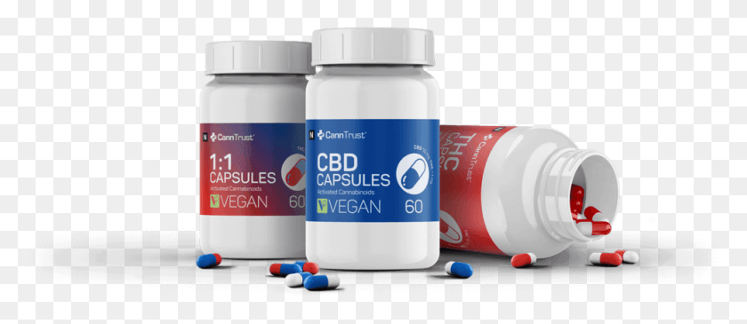 981x384 Medical Canntrust Capsules, Medication, Pill, Shaker HD PNG Download