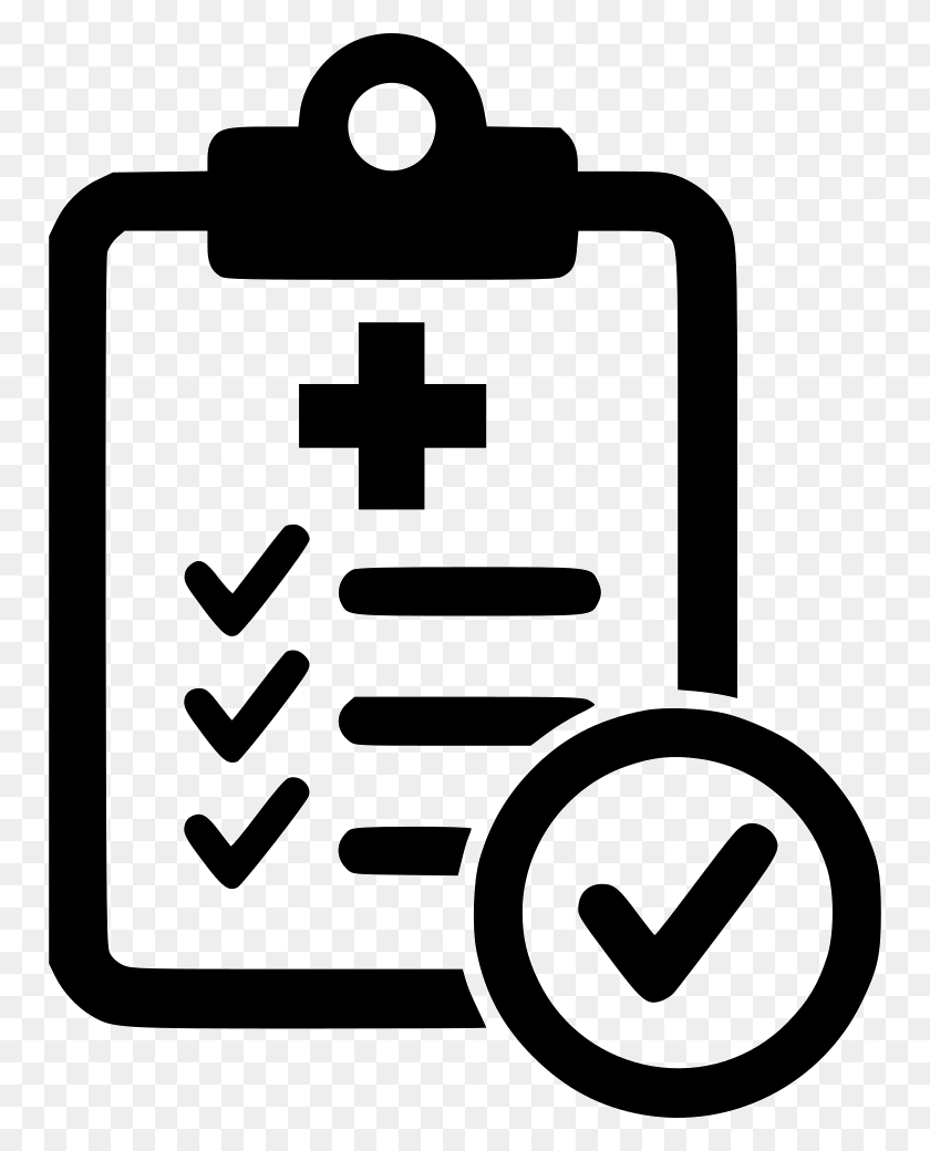 752x980 Medical Checklist Checklist Icon, First Aid, Text, Symbol HD PNG Download