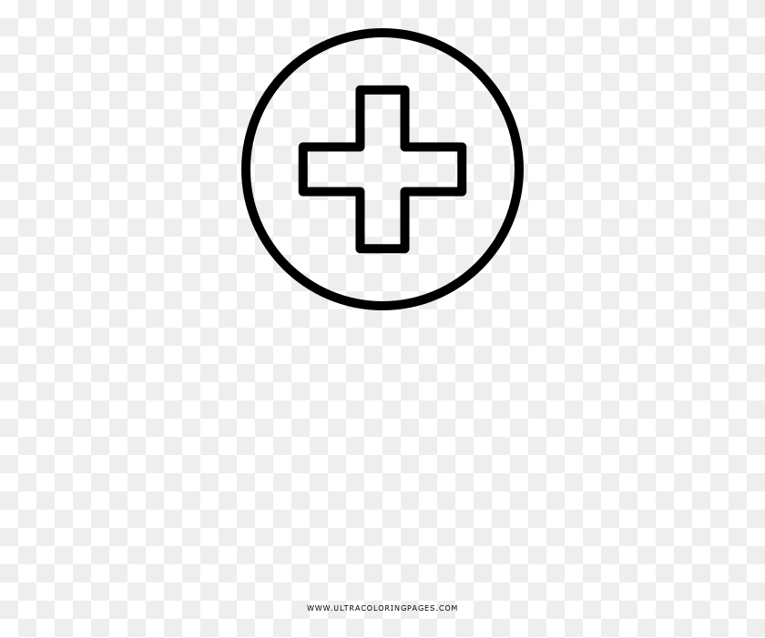 311x641 Medical Cross Coloring, Gray, World Of Warcraft HD PNG Download
