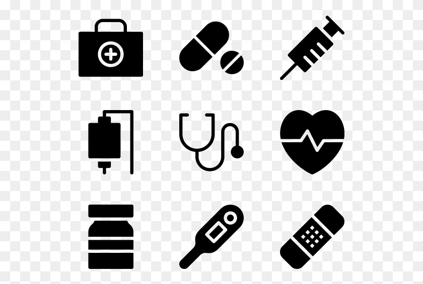 529x505 Medical Facility Icon, Gray, World Of Warcraft HD PNG Download