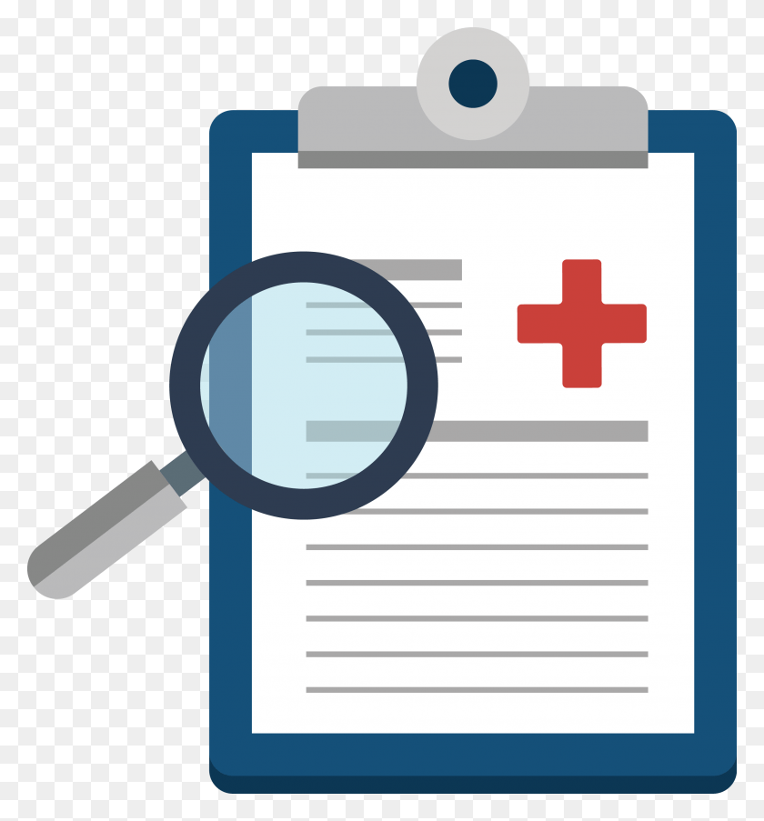 2404x2601 Medical Record Clipart, Magnifying, First Aid, Text HD PNG Download