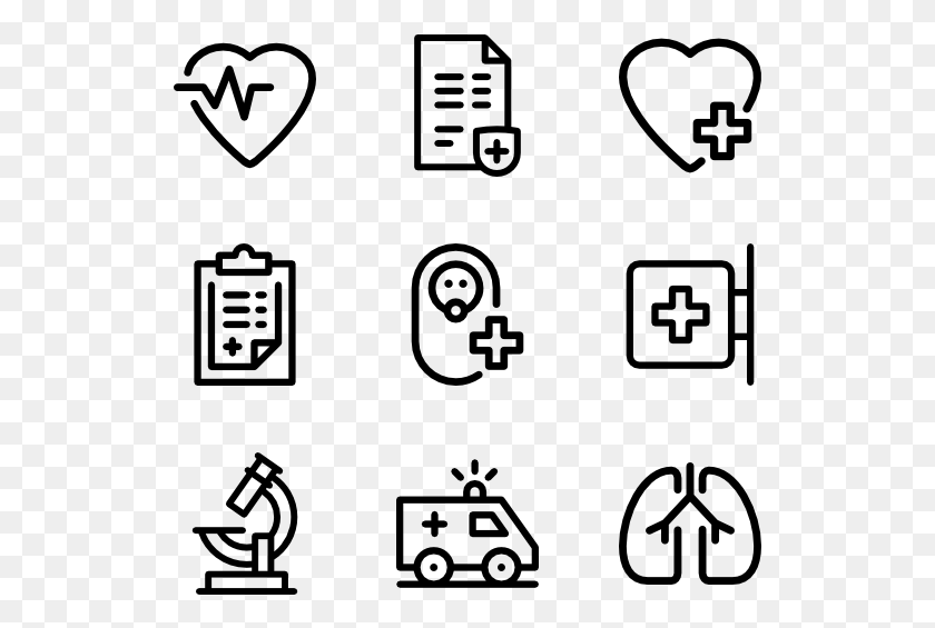 529x505 Medical Services Web Design Line Icon, Gray, World Of Warcraft HD PNG Download
