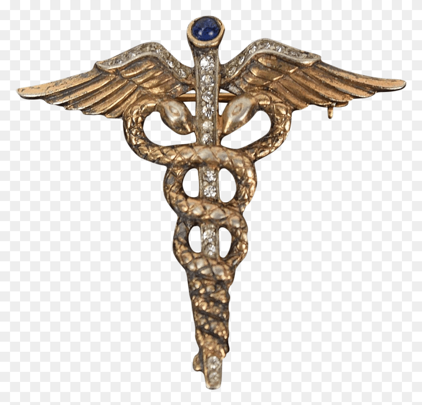 1274x1219 Медицинский Символ Змея, Крест, Ювелирные Изделия, Аксессуары Hd Png Скачать