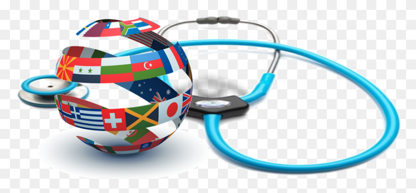 858x362 Medical Tourism Trend Flags Of The World, Sunglasses, Accessories, Accessory HD PNG Download