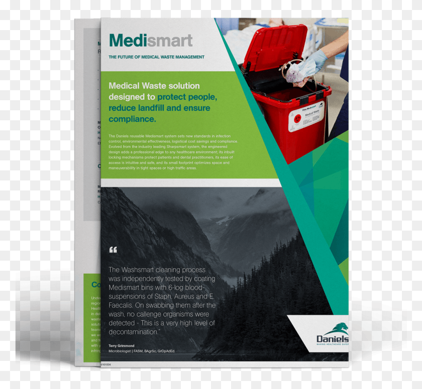 1001x919 Medical Waste Management Brochure, Flyer, Poster, Paper HD PNG Download