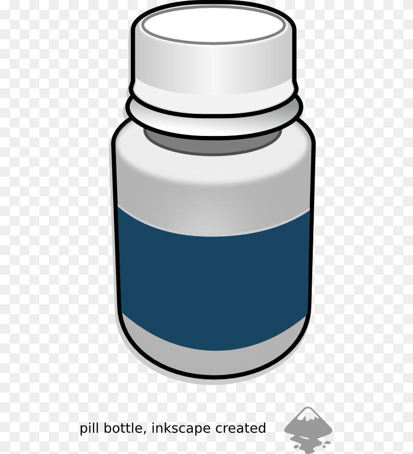 512x925 Medication Clipart, Jar, Bottle, Shaker Transparent PNG