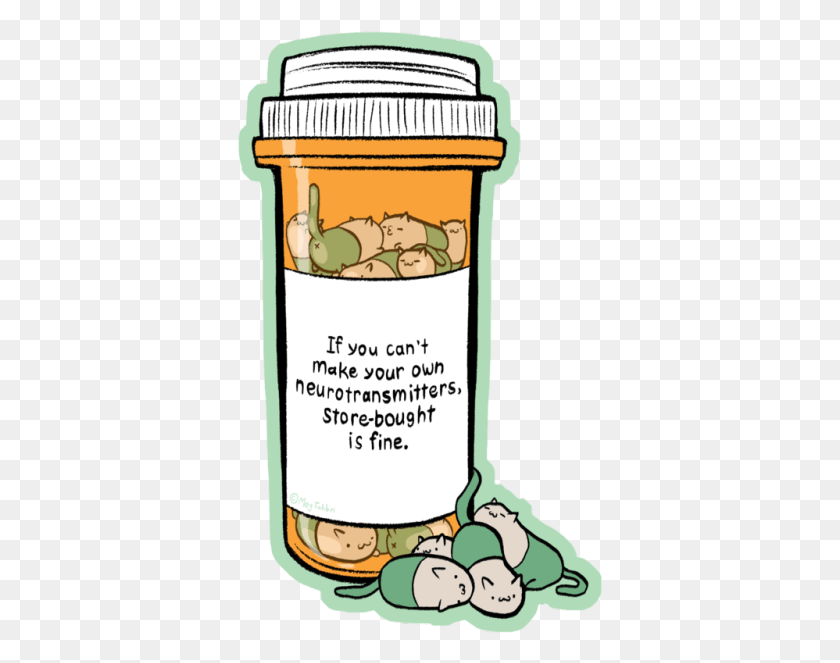 365x603 Medicine Clipart Tumblr Transparent If You Can T Make Your Own Neurotransmitters Store, Tin, Plant, Food HD PNG Download