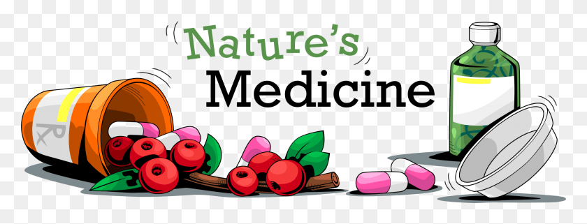 2278x764 Medicine Developed From Nature Nature39s Medicine, Plant, Fruit, Food HD PNG Download