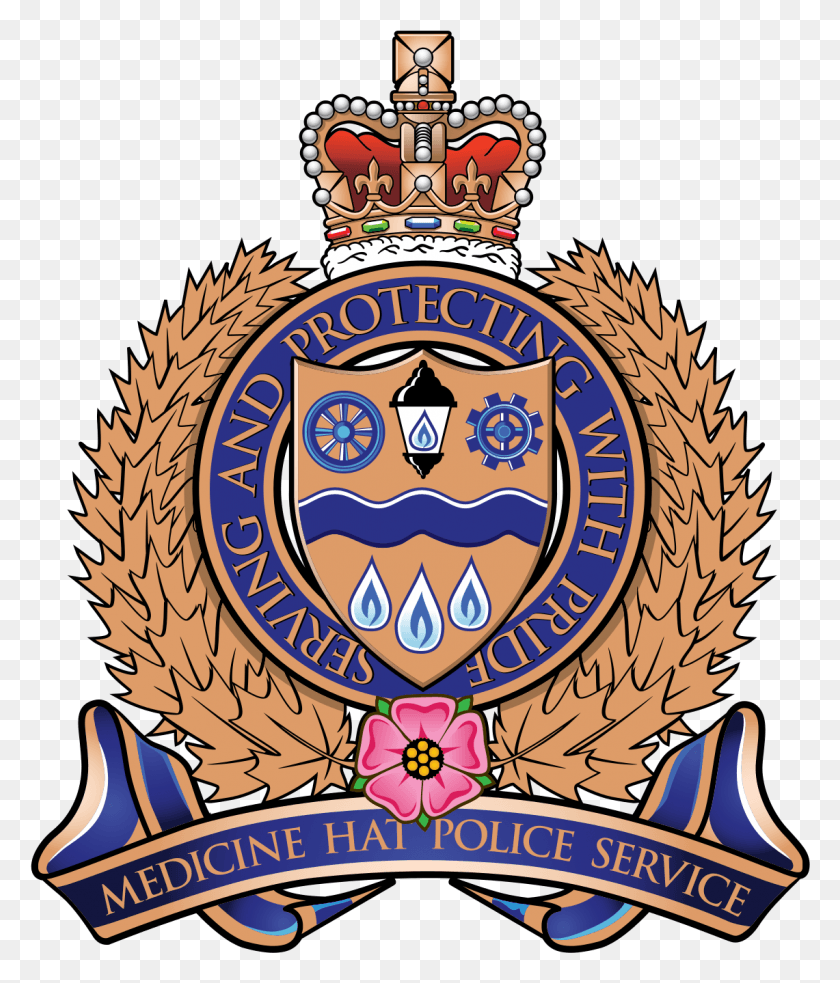 1141x1351 Medicine Hat, Servicio De Policía, Medicine Hat, Logotipo De La Policía, Símbolo, Marca Registrada, Emblema Hd Png
