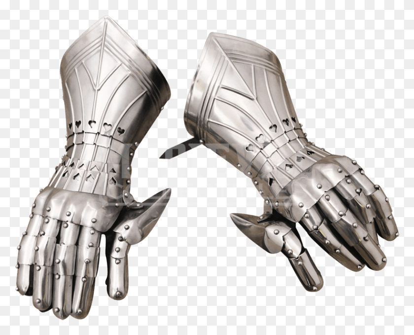818x650 Medieval Gauntlets, Clothing, Apparel, Airplane HD PNG Download