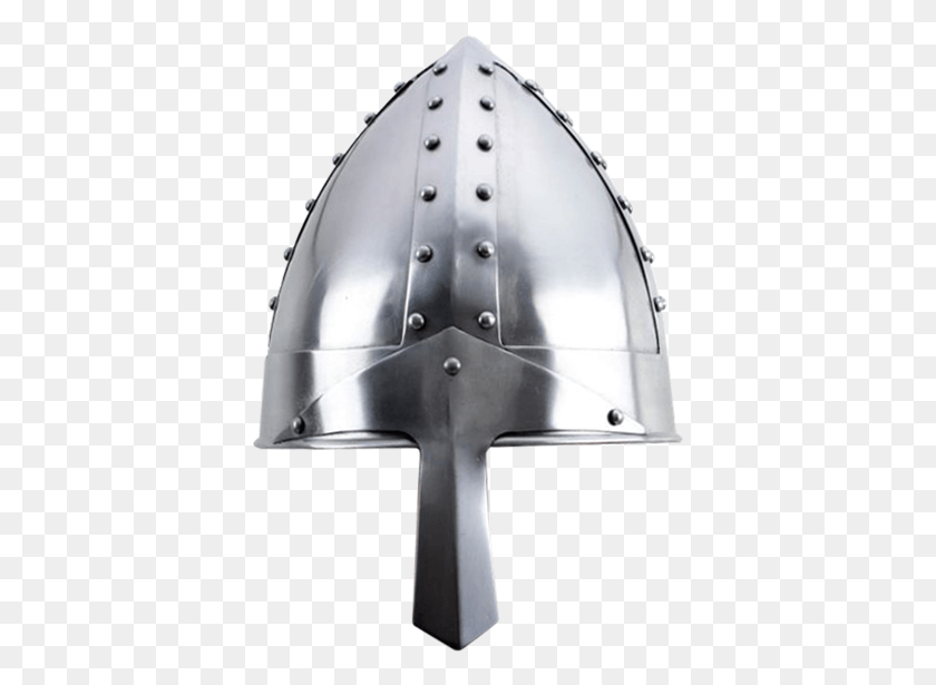 388x555 Средневековый Рыцарский Шлем Викинг Нормандский Носовой Стиль Необычный Нормандский Шлем, Доспехи, Одежда, Одежда Png Скачать