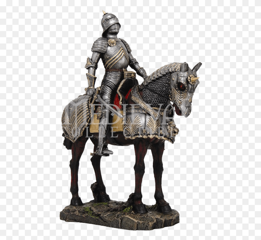 466x713 Medieval Knight Photo Knight Armor On Horse, Mammal, Animal, Person HD PNG Download