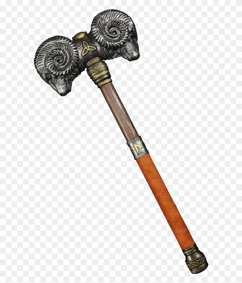 608x922 Medieval Weapons Hammer, Axe, Tool, Stick HD PNG Download