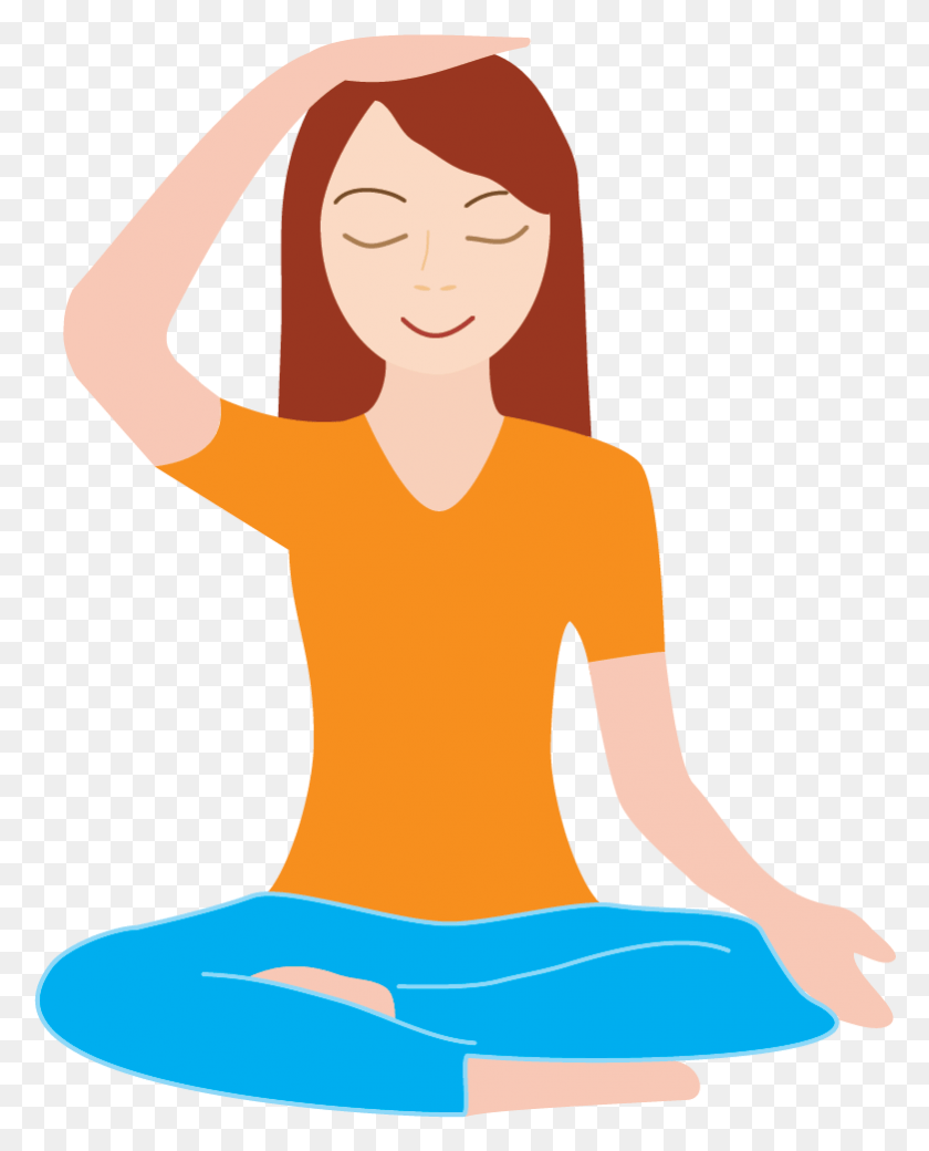 781x982 Meditation Self Realization Sahaja Yoga, Person, Human, Fitness HD PNG Download