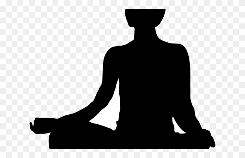 640x480 Meditación Png / Persona Meditando Silueta Png