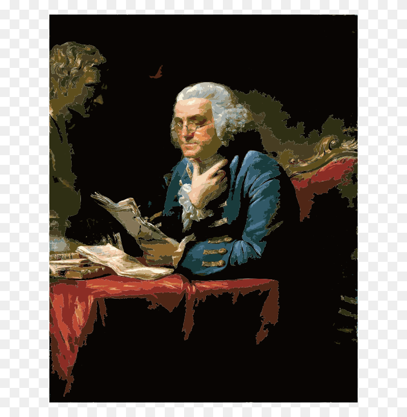 638x800 Benjamin Franklin Png / Revolución Estadounidense Png