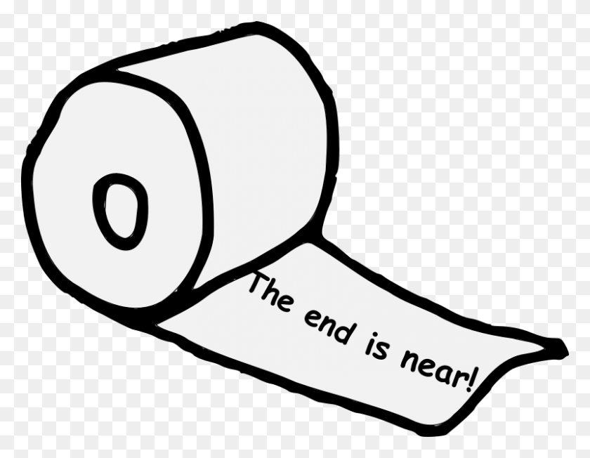800x608 Medium Image End Toilet Paper Roll, Paper, Towel, Paper Towel Descargar Hd Png